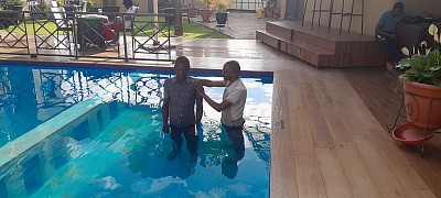 Water Immersion Baptism in the name of Jesus Christ